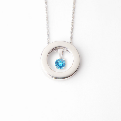 Circle of Life Cremation Pendant - Lotus