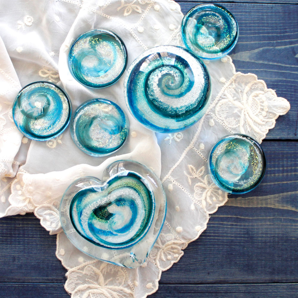 Living Glass Touchstones - Messenger