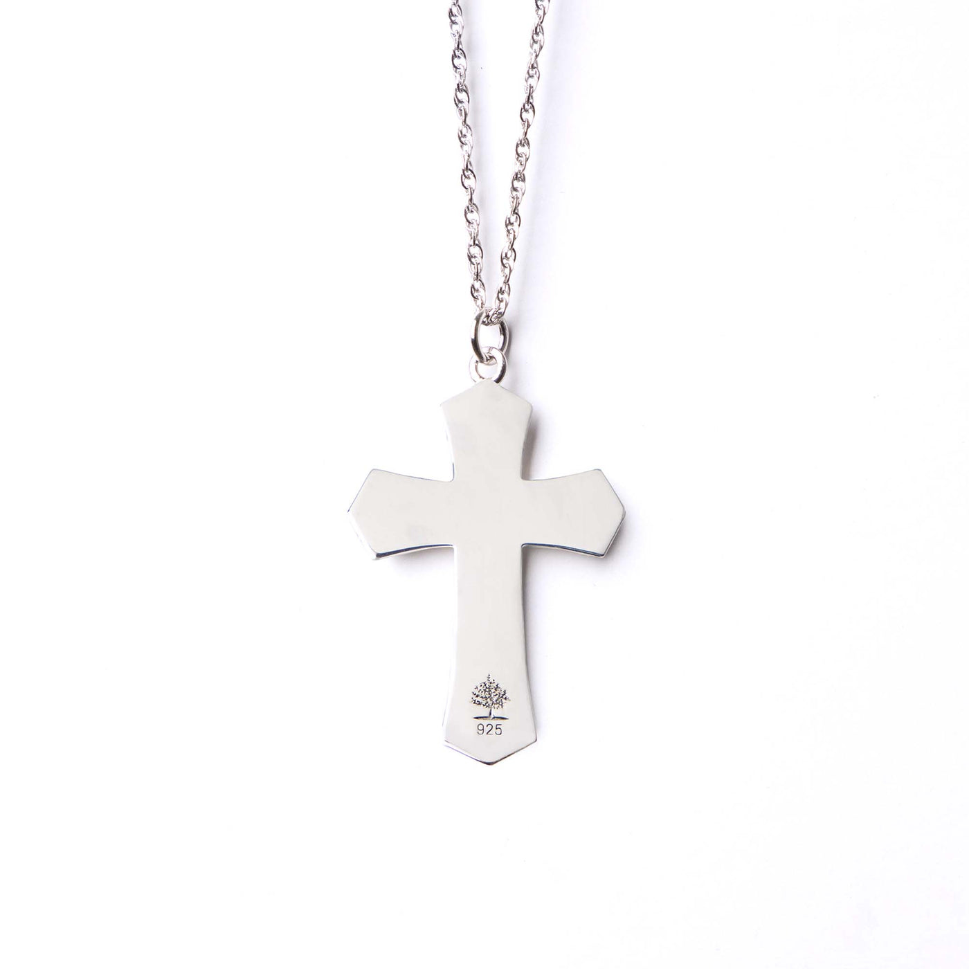 Cross Fingerprint Pendant - Eternal Peace