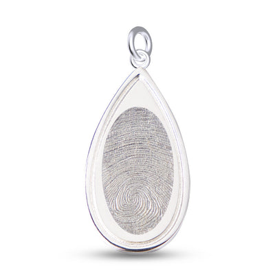 Teardrop Fingerprint Pendant - A Better Place