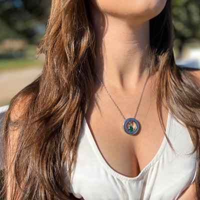 Circle of Life Cremation Pendant - Emmick